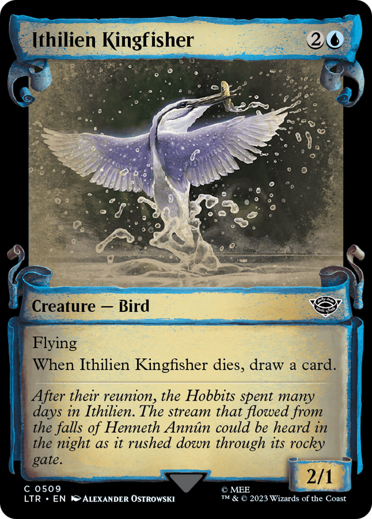 Ithilien Kingfisher [The Lord of the Rings: Tales of Middle-Earth Showcase Scrolls] | Good Games Modbury