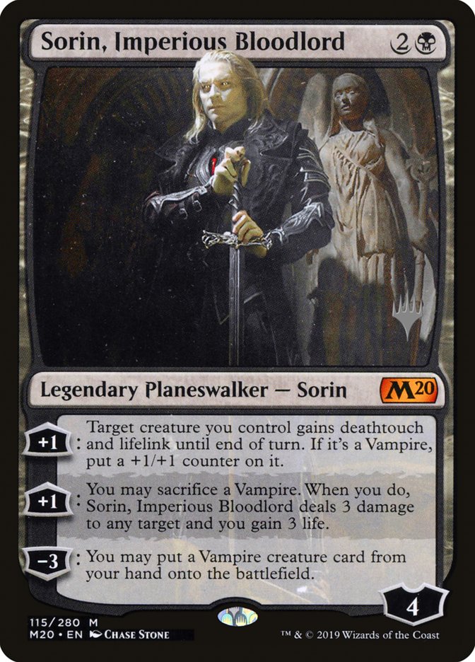 Sorin, Imperious Bloodlord (Promo Pack) [Core Set 2020 Promos] | Good Games Modbury