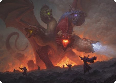 Tiamat Art Card [Dungeons & Dragons: Adventures in the Forgotten Realms Art Series] | Good Games Modbury