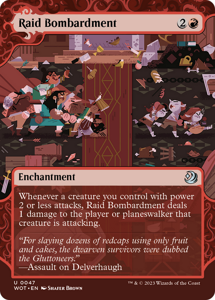 Raid Bombardment [Wilds of Eldraine: Enchanting Tales] | Good Games Modbury