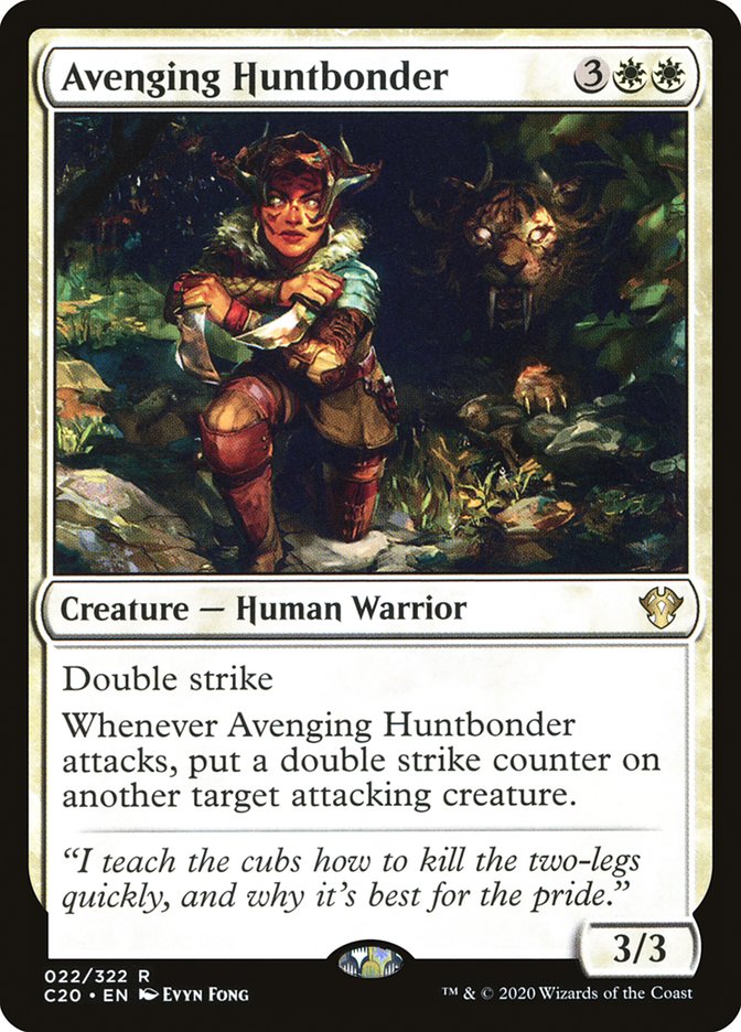 Avenging Huntbonder [Commander 2020] | Good Games Modbury