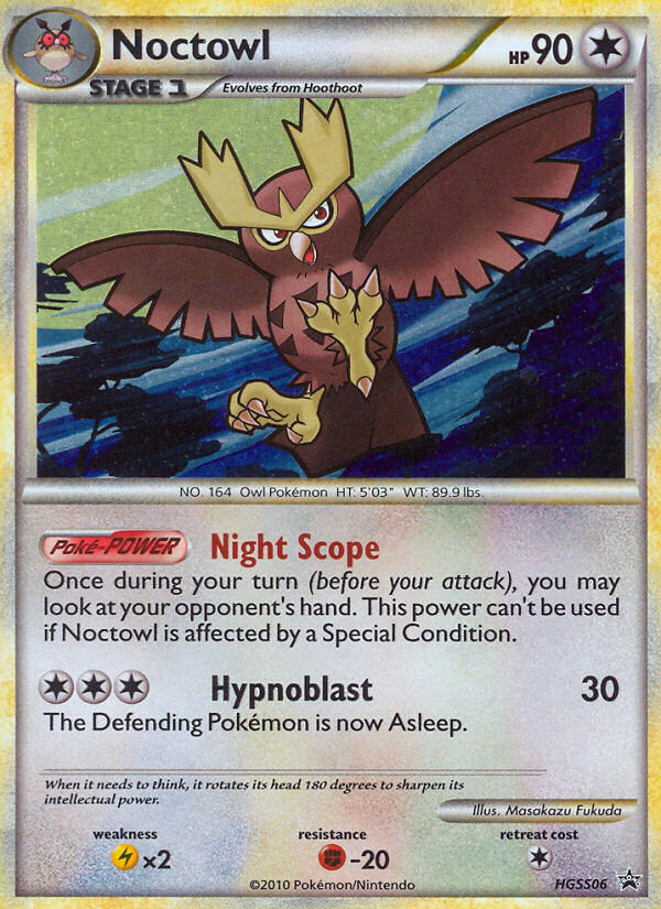 Noctowl (HGSS06) [HeartGold & SoulSilver: Black Star Promos] | Good Games Modbury