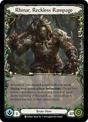 Katsu, the Wanderer // Rhinar, Reckless Rampage [U-WTR076 // U-WTR001] (Welcome to Rathe Unlimited)  Unlimited Normal | Good Games Modbury