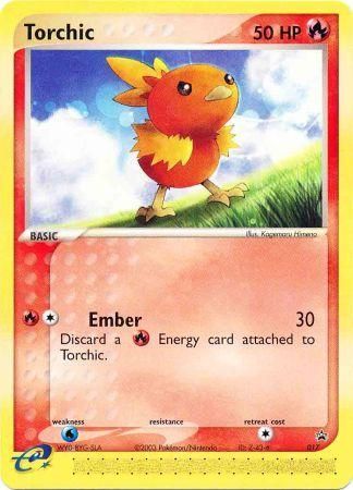 Torchic (017) (Non-Holo) [Nintendo: Black Star Promos] | Good Games Modbury