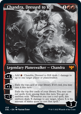 Chandra, Dressed to Kill [Innistrad: Double Feature] | Good Games Modbury