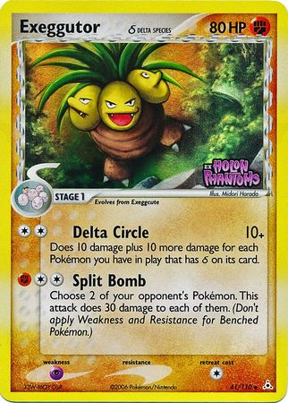 Exeggutor (41/110) (Delta Species) (Stamped) [EX: Holon Phantoms] | Good Games Modbury