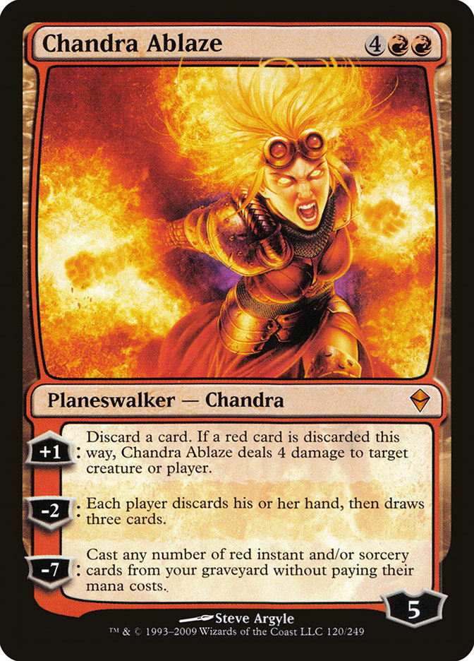 Chandra Ablaze [Zendikar] | Good Games Modbury