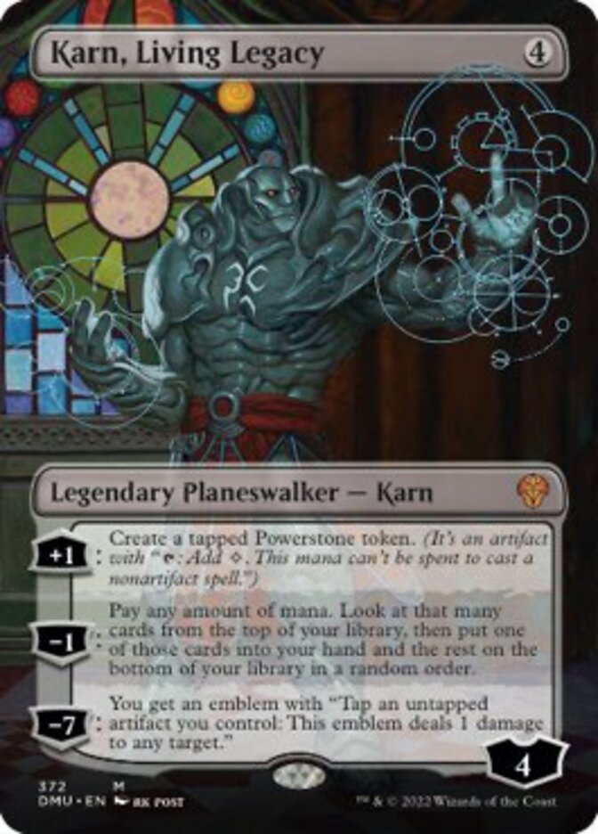 Karn, Living Legacy (Borderless) [Dominaria United] | Good Games Modbury