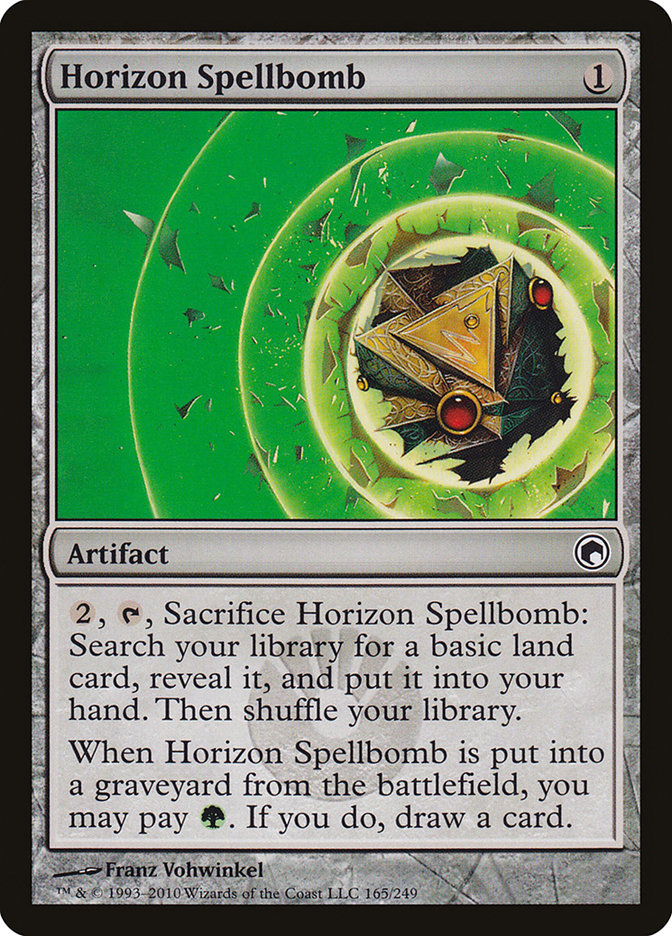 Horizon Spellbomb [Scars of Mirrodin] | Good Games Modbury