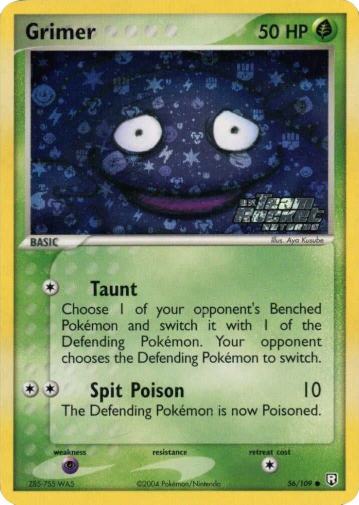 Grimer (56/109) (Stamped) [EX: Team Rocket Returns] | Good Games Modbury