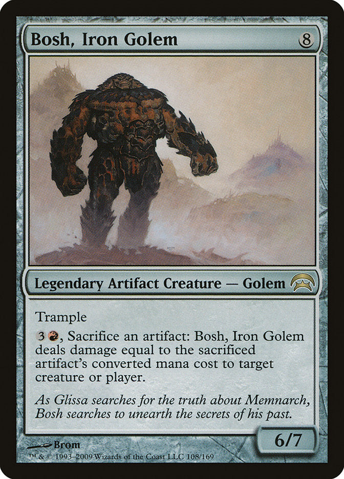 Bosh, Iron Golem [Planechase] | Good Games Modbury