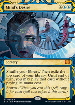 Mind's Desire (Foil Etched) [Strixhaven: School of Mages Mystical Archive] | Good Games Modbury