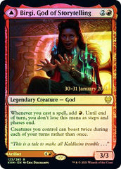 Birgi, God of Storytelling // Harnfel, Horn of Bounty [Kaldheim Prerelease Promos] | Good Games Modbury