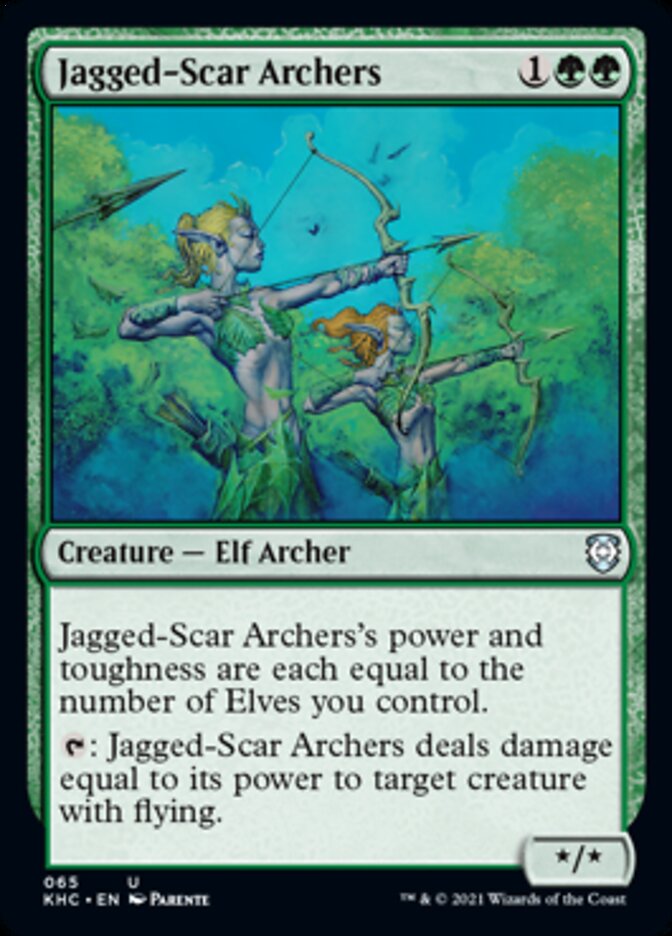Jagged-Scar Archers [Kaldheim Commander] | Good Games Modbury