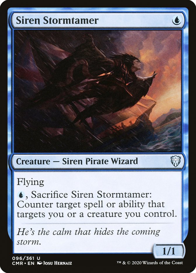 Siren Stormtamer [Commander Legends] | Good Games Modbury