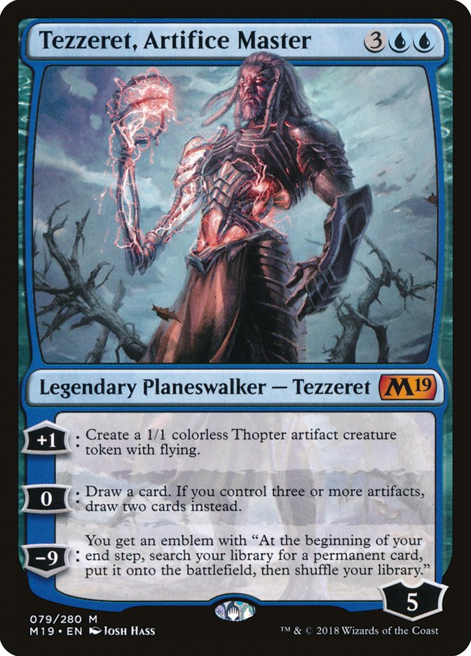 Tezzeret, Artifice Master [Core Set 2019] | Good Games Modbury