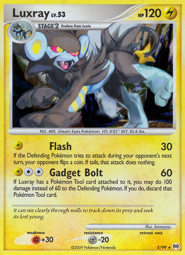 Luxray (5/99) (Theme Deck Exclusive) [Platinum: Arceus] | Good Games Modbury