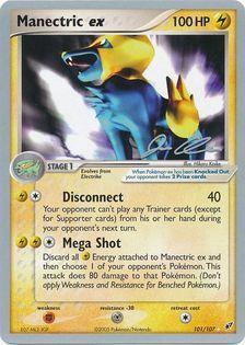 Manectric ex (101/107) (Mewtrick - Jason Klaczynski) [World Championships 2006] | Good Games Modbury