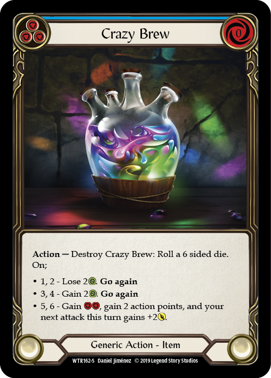 Crazy Brew [WTR162-S] (Welcome to Rathe)  Alpha Print Rainbow Foil | Good Games Modbury