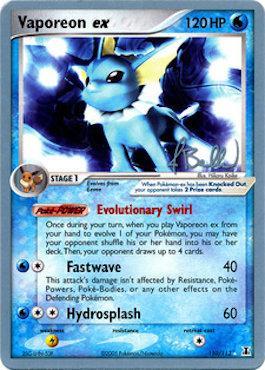 Vaporeon ex (110/113) (Eeveelutions - Jimmy Ballard) [World Championships 2006] | Good Games Modbury