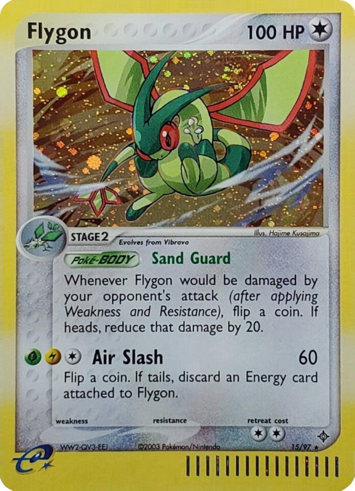 Flygon (15/97) (Theme Deck Exclusive) [EX: Dragon] | Good Games Modbury