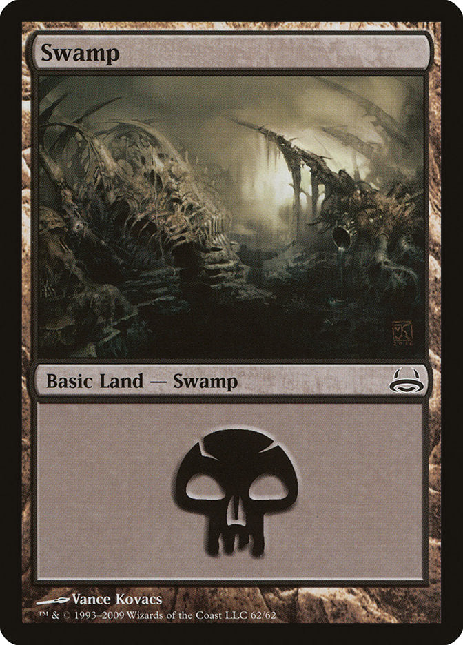 Swamp (62) [Duel Decks: Divine vs. Demonic] | Good Games Modbury