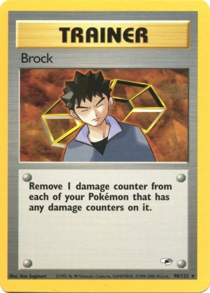 Brock (98/132) [Gym Heroes Unlimited] | Good Games Modbury