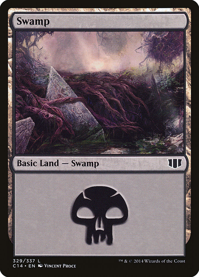 Swamp (329) [Commander 2014] | Good Games Modbury