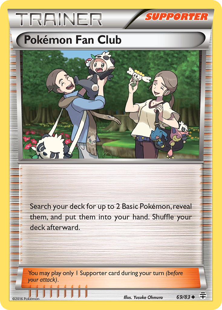 Pokemon Fan Club (69/83) [XY: Generations] | Good Games Modbury