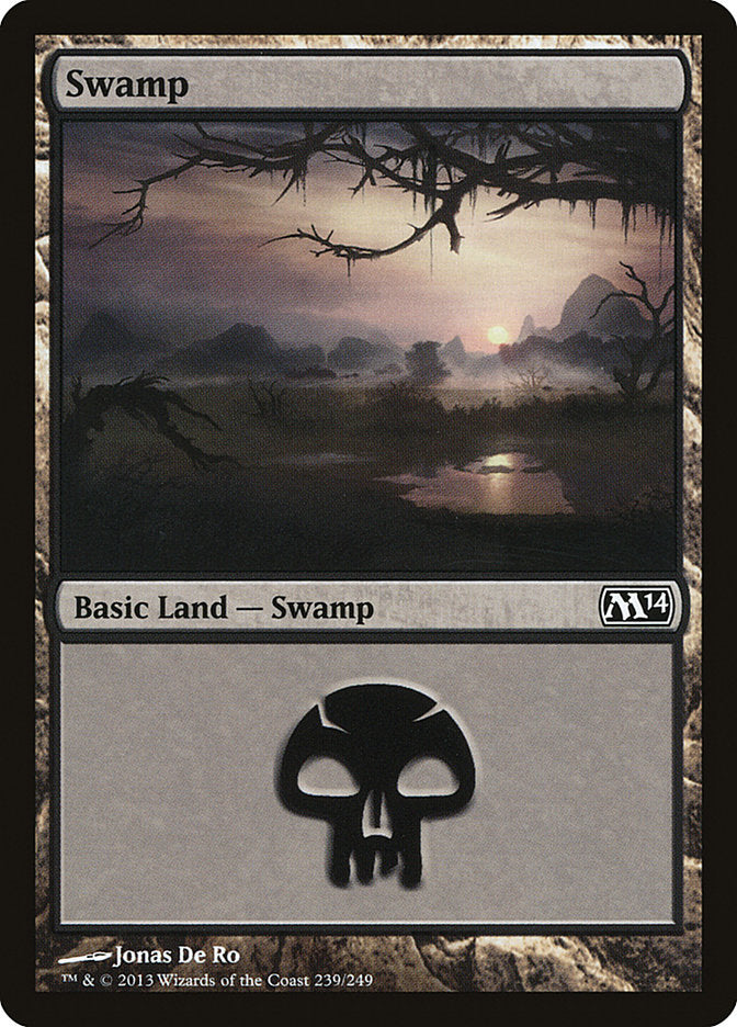 Swamp (239) [Magic 2014] | Good Games Modbury