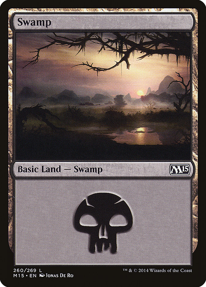 Swamp (260) [Magic 2015] | Good Games Modbury