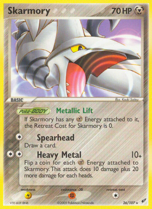 Skarmory (26/107) [EX: Deoxys] | Good Games Modbury