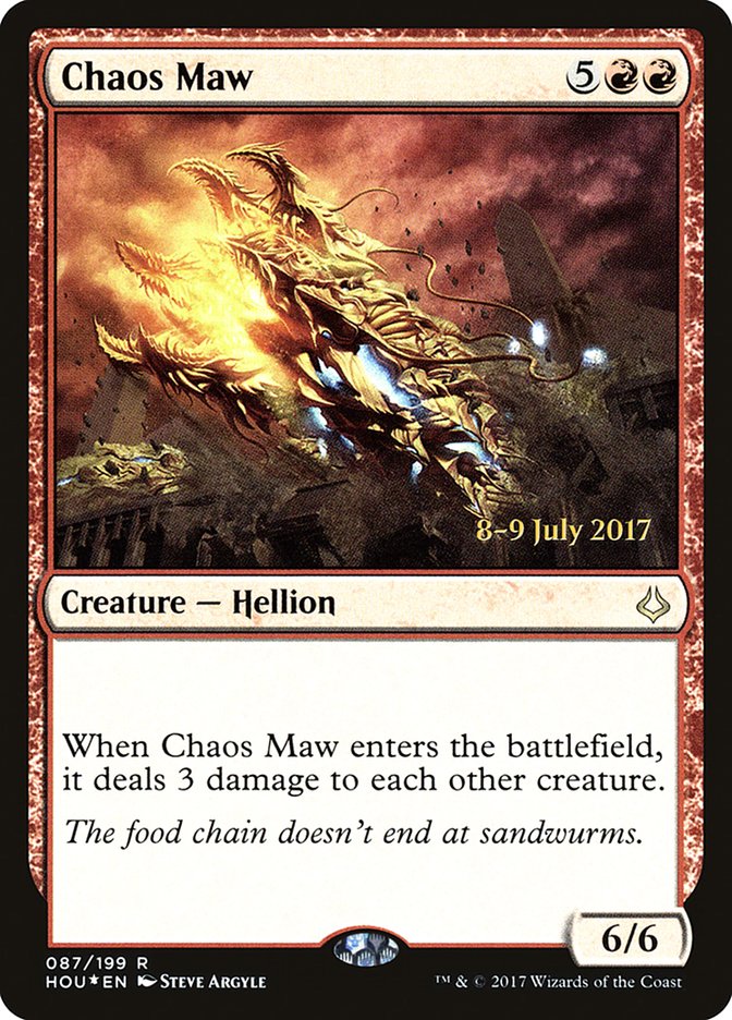 Chaos Maw [Hour of Devastation Prerelease Promos] | Good Games Modbury
