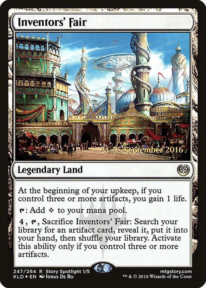 Inventors' Fair [Kaladesh Prerelease Promos] | Good Games Modbury