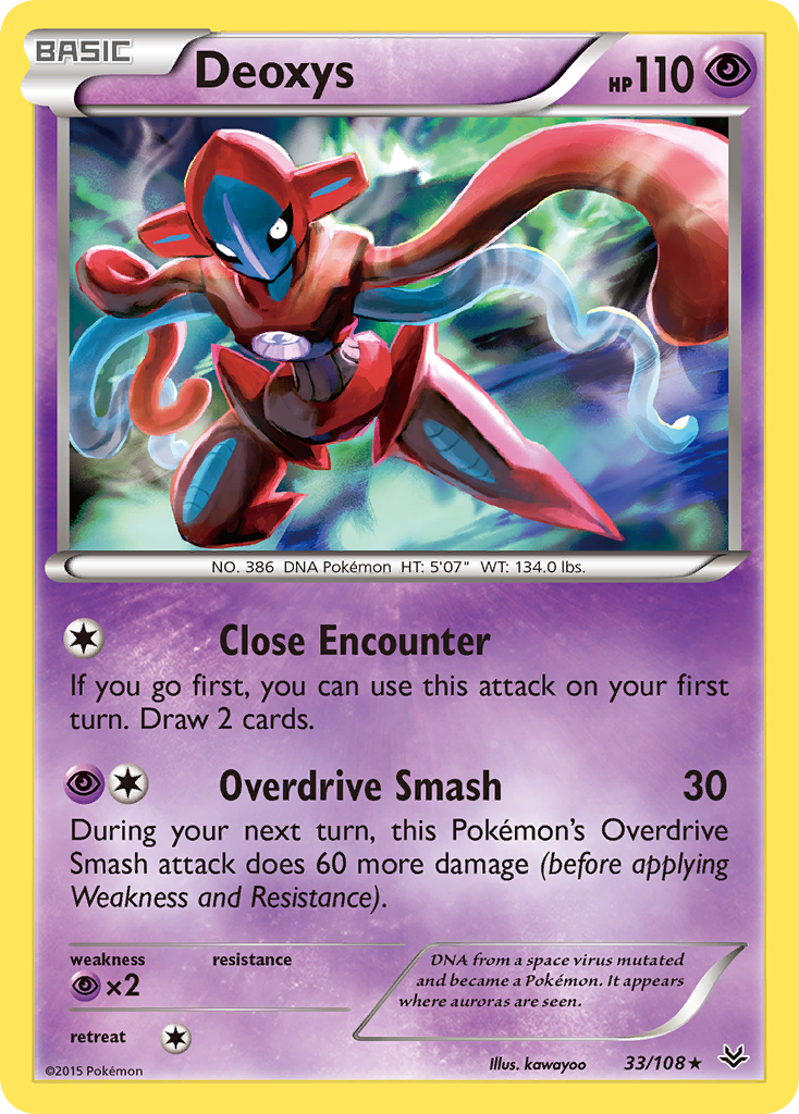 Deoxys (33/108) [XY: Roaring Skies] | Good Games Modbury