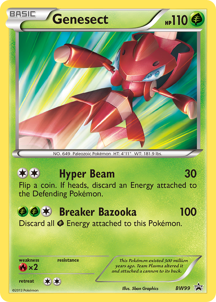 Genesect (BW99) [Black & White: Black Star Promos] | Good Games Modbury