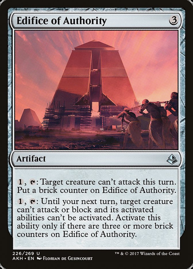 Edifice of Authority [Amonkhet] | Good Games Modbury