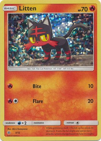 Litten (3/12) [McDonald's Promos: 2017 Collection] | Good Games Modbury