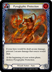 Pyroglyphic Protection (Yellow) [EVR132] (Everfest)  1st Edition Normal | Good Games Modbury