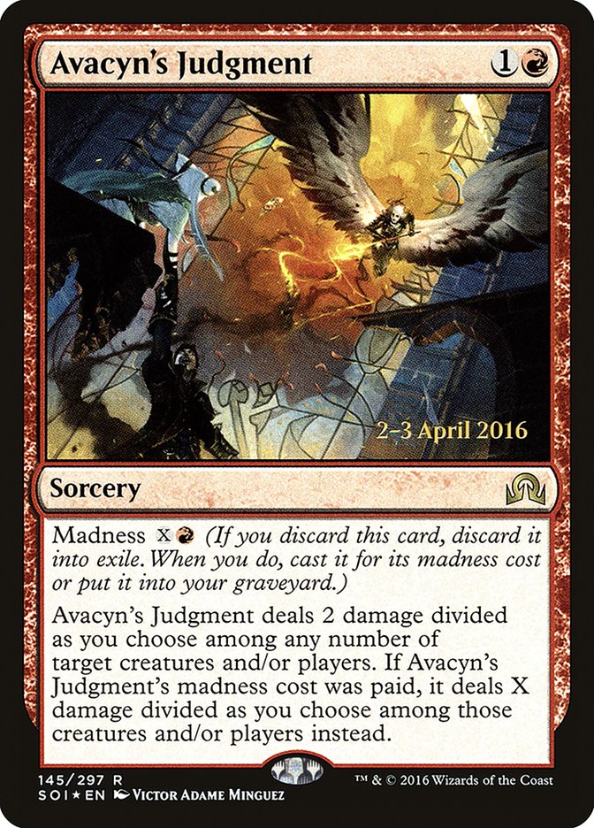 Avacyn's Judgment [Shadows over Innistrad Prerelease Promos] | Good Games Modbury