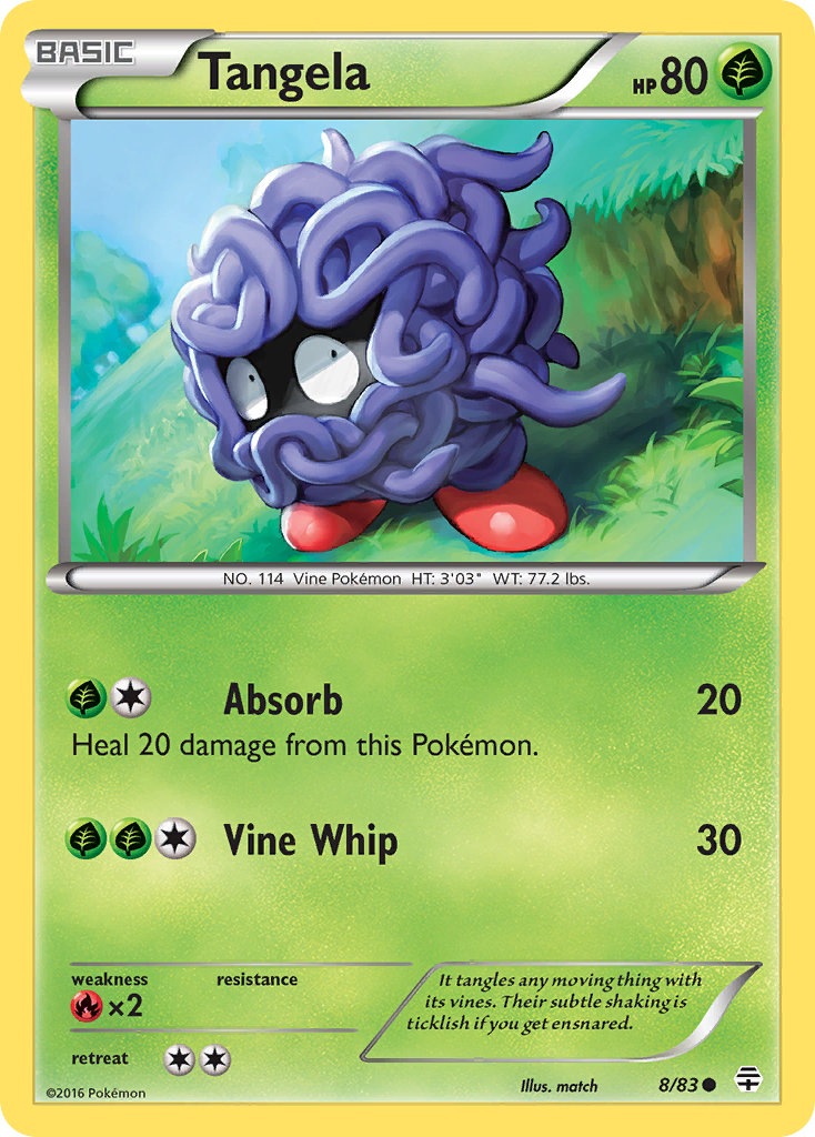 Tangela (8/83) [XY: Generations] | Good Games Modbury