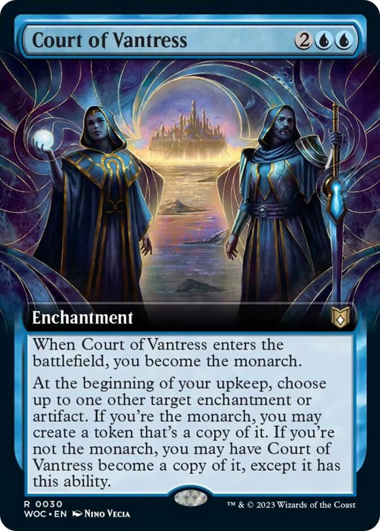 Court of Vantress (Extended Art) [Wilds of Eldraine Commander] | Good Games Modbury