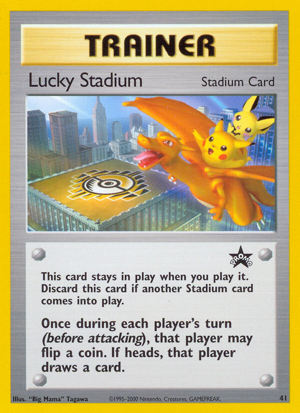 Lucky Stadium (41) [Wizards of the Coast: Black Star Promos] | Good Games Modbury