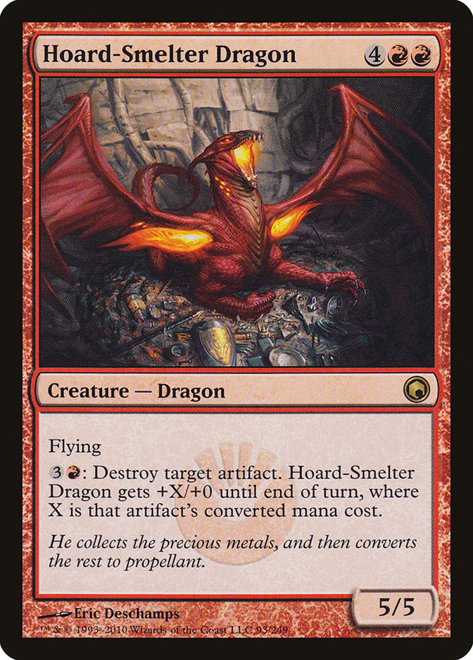 Hoard-Smelter Dragon [Scars of Mirrodin] | Good Games Modbury