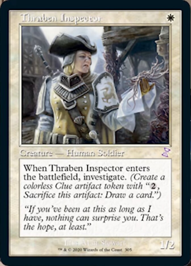 Thraben Inspector (Timeshifted) [Time Spiral Remastered] | Good Games Modbury