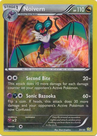 Noivern (30/30) [XY: Trainer Kit - Noivern] | Good Games Modbury