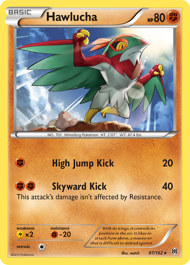 Hawlucha (87/162) [XY: BREAKthrough] | Good Games Modbury