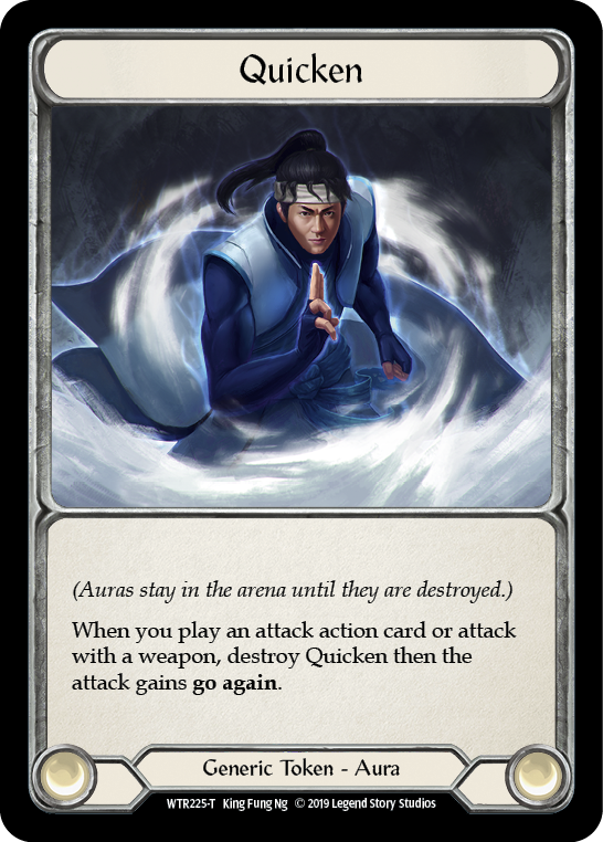Dawnblade // Quicken [WTR115-T // WTR225-T] (Welcome to Rathe)  Alpha Print Normal | Good Games Modbury