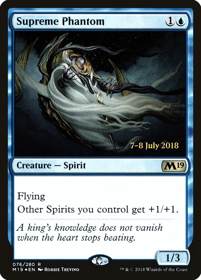 Supreme Phantom [Core Set 2019 Prerelease Promos] | Good Games Modbury