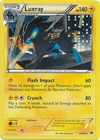 Luxray (46/99) (Theme Deck Exclusive) [Black & White: Next Destinies] | Good Games Modbury